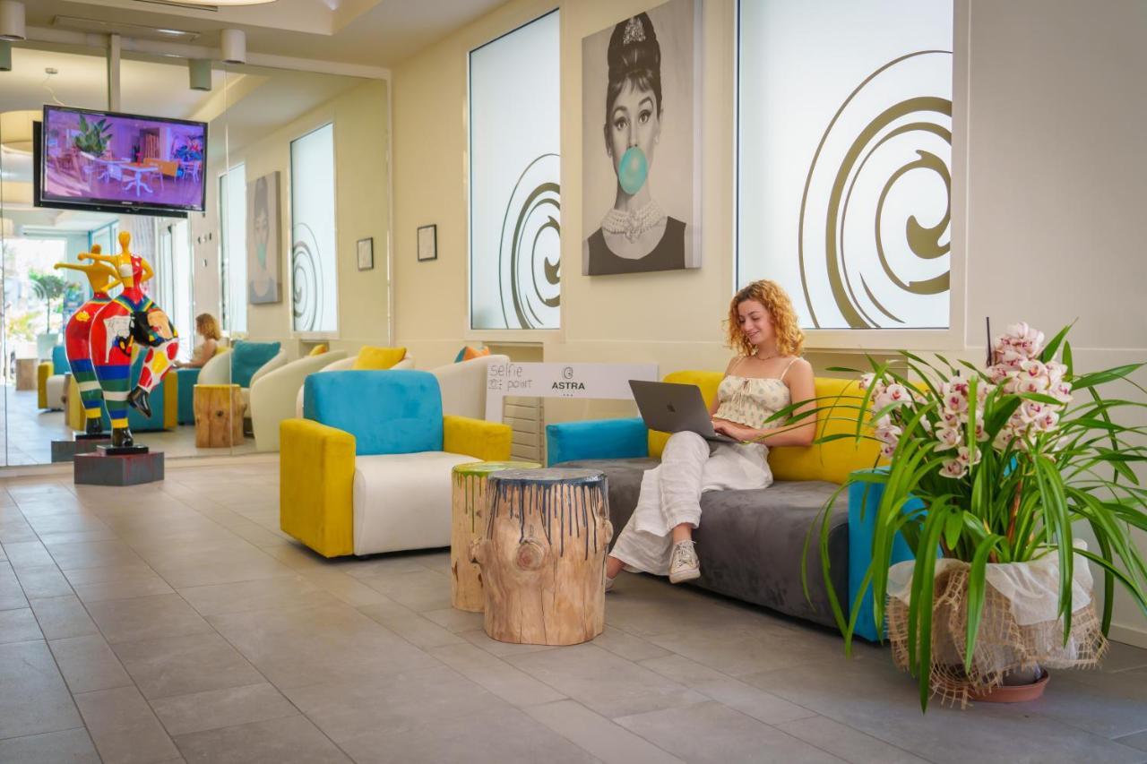 Design Hotel Astra B&B Misano Adriatico Zewnętrze zdjęcie